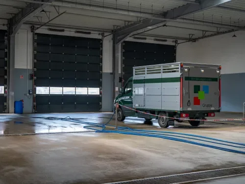 Unsere innovative Waschhalle