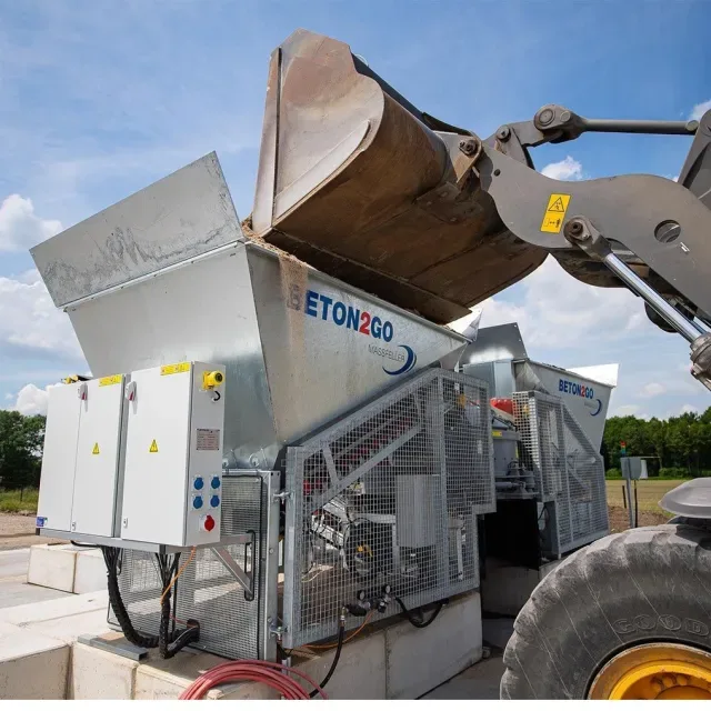 Concrete Filling Station